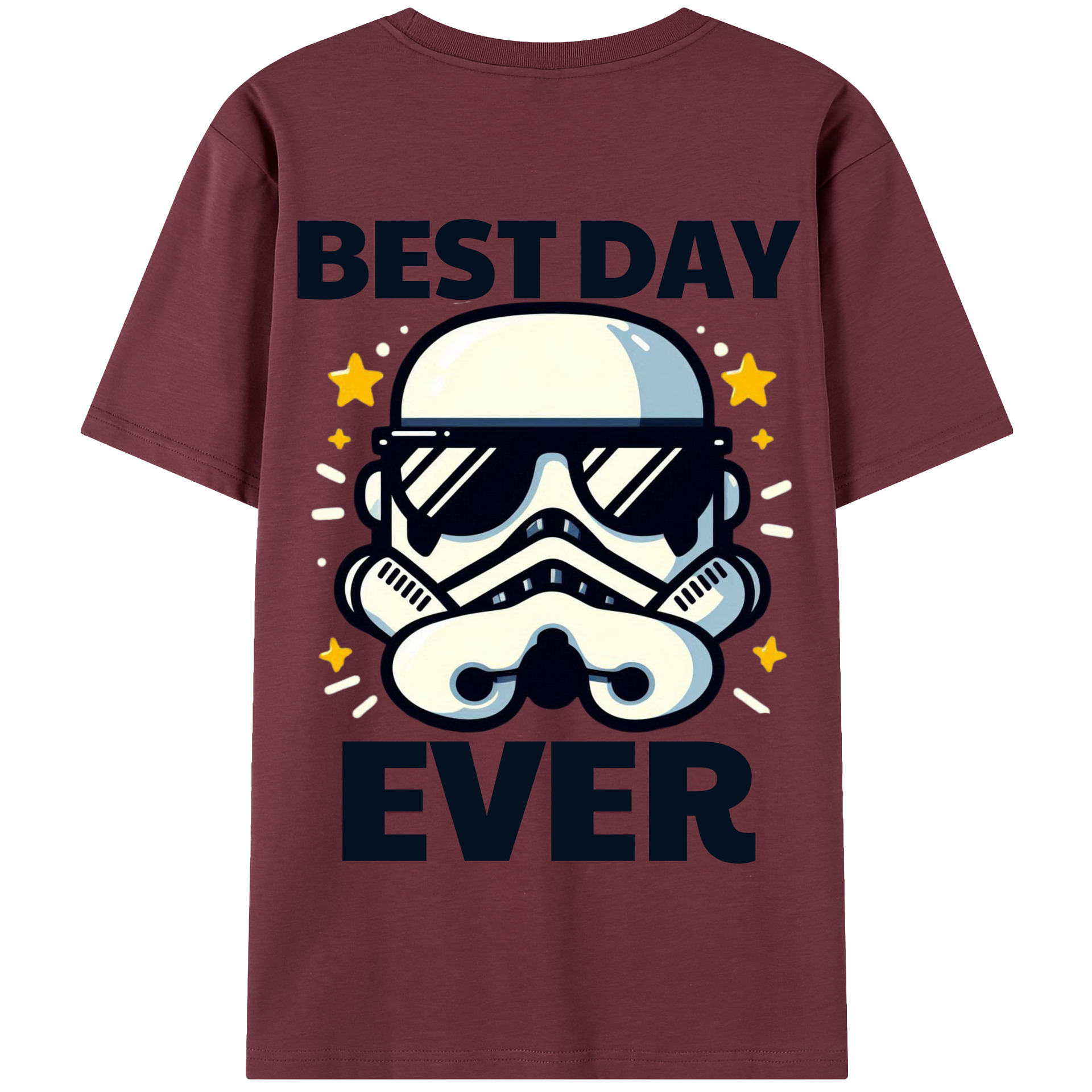 （画像用） スター・ウォーズ Star Wars 綿100％半袖Tシャツ（背面プリント）